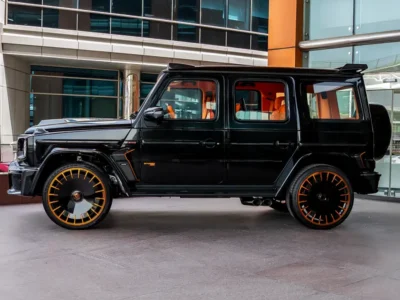 2026 Mercedes-Benz G-Class Brabus Other 4.0-liter V8 Bi-Turbo Engine Black Orange SUV