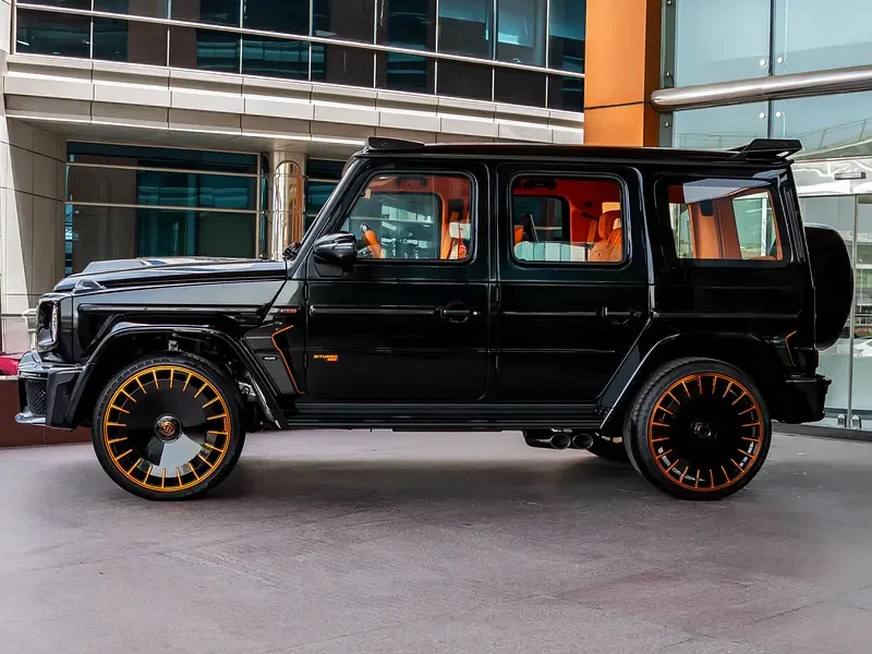2026 Mercedes-Benz G-Class Brabus Other 4.0-liter V8 Bi-Turbo Engine Black Orange SUV