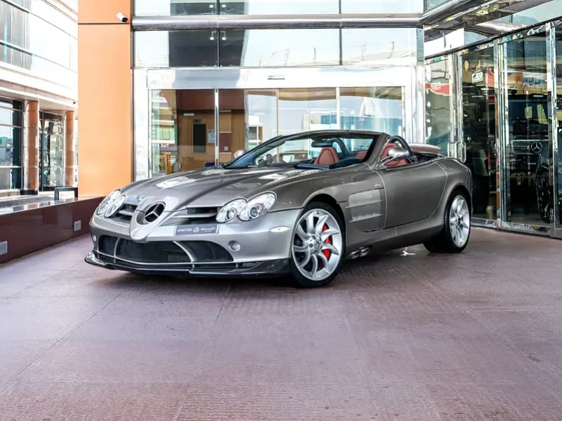 2009 McLaren SLR MERCEDES Other 5.4 Litres V8 Petrol Engine Silver Tan Sports Car