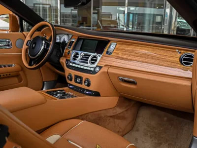 2017 Rolls-Royce Dawn Standard 6.6-liter twin-turbo V12 Engine Tan Convertible