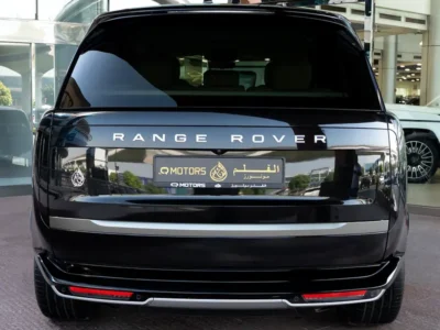 2025 Land Rover Range Rover Vogue HSE 4.4-liter Twin-Turbo V8 Engine Black White SUV