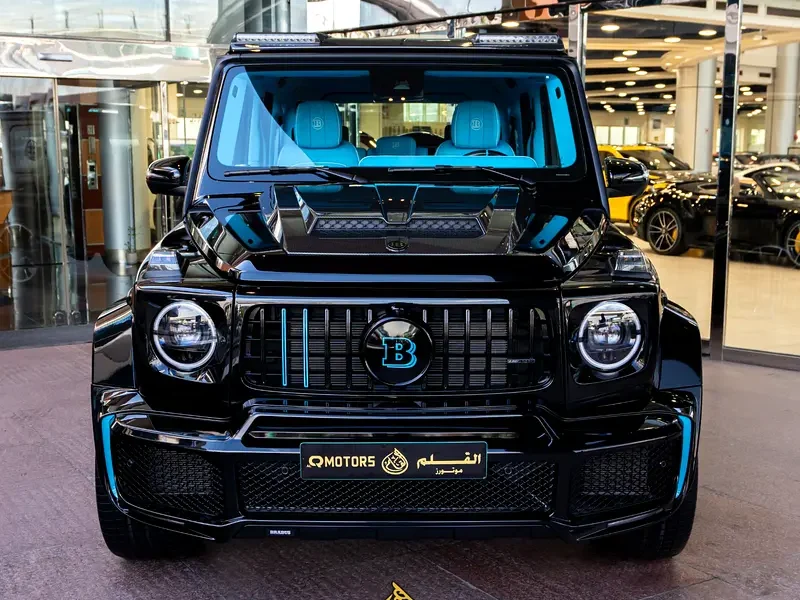 2022 Mercedes-Benz G-Class Brabus Other 4.0-liter V8 Bi-Turbo Engine Black Blue SUV