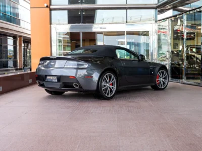 2016 Aston Martin Vantage S Roadster 4.7 Litres V8 Petrol Engine Grey Red Convertible