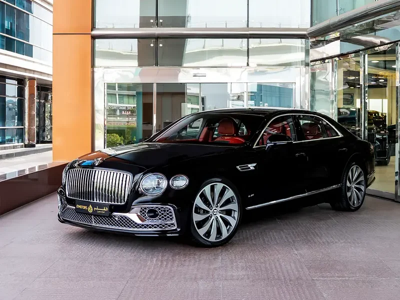 2020 Bentley Flying Spur W12 First Edition 6.0 Litres 12 Cylinders Engine Black Red Sedan
