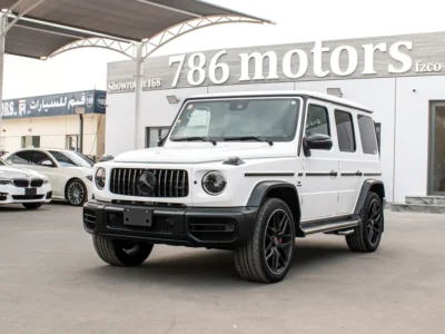 2023 Mercedes-Benz G-Class G 63 AMG 6 Cylinders Petrol Engine Magno White SUV
