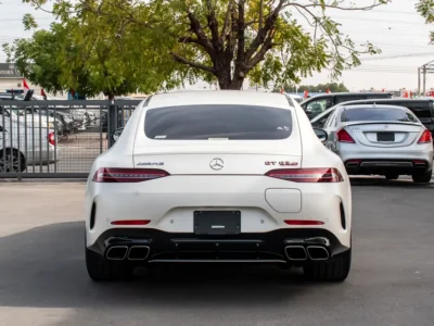 2023 Mercedes-Benz AMG GT 63 S 4MATIC+ 8 Cylinder Petrol Engine White Blue Sedan