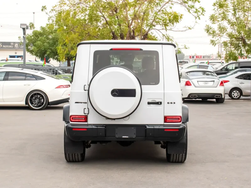2023 Mercedes-Benz G-Class G 63 AMG 6 Cylinders Petrol Engine Magno White SUV