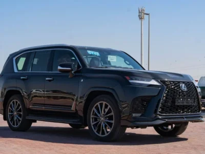 2026 Lexus LX600 F-Sport 3.5 Litres V6 Twin-Turbo Petrol Engine Black Red SUV GCC