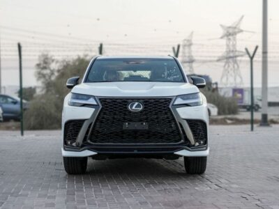 2026 Lexus LX600 F-Sport 3.5 Litres V6 Twin-Turbo Petrol Engine White Red SUV GCC