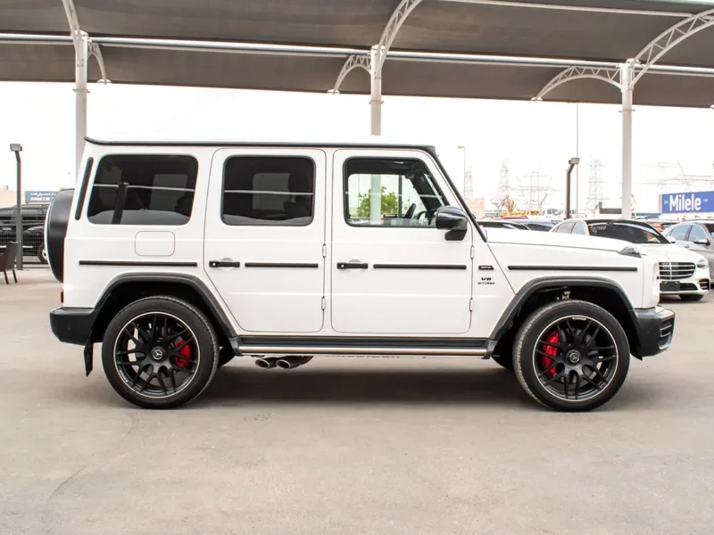 2023 Mercedes-Benz G-Class G 63 AMG 6 Cylinders Petrol Engine Magno White SUV