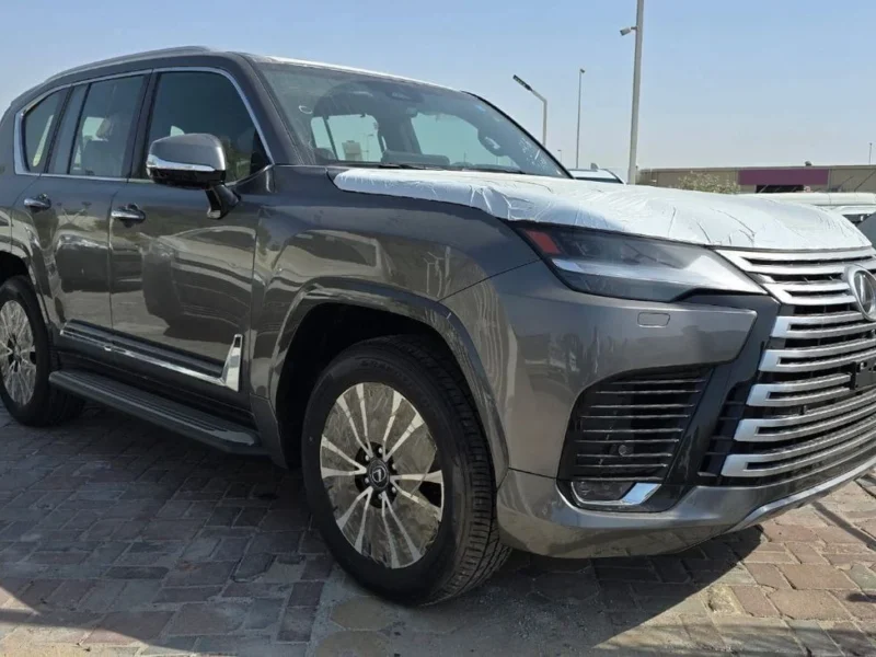 2026 Lexus LX700h Signature 3.5L Twin-Turbocharged V6 Hybrid Engine Grey Tan SUV