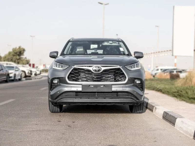 2026 Toyota Highlander GLE 2.5L 4-Cylinder Hybrid Engine Grey SUV GCC Specs