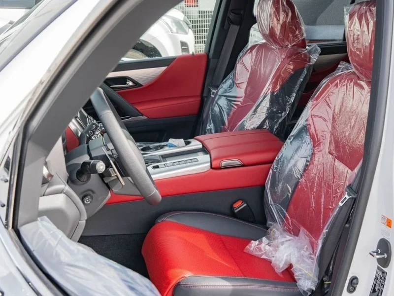 2026 Lexus LX600 F-Sport 3.5 Litres V6 Twin-Turbo Petrol Engine White Red SUV GCC