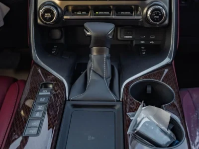 2026 Lexus LX600 Turbo Sport 3.5L V6 Twin-Turbocharged Petrol Engine White Red SUV