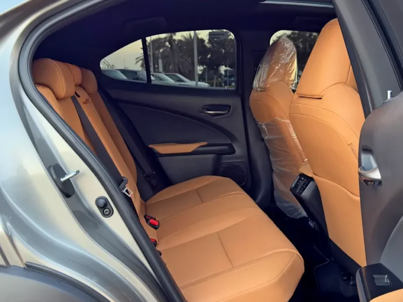 2025 Lexus UX-Series UX300h Premier 2.0-liter 4-cylinder Hybrid Engine Grey Tan SUV