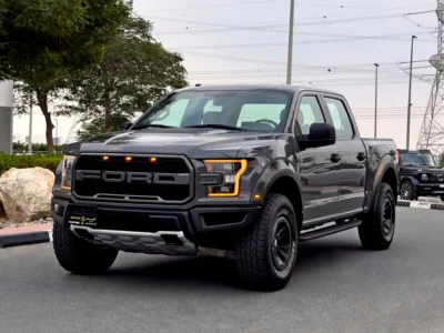 2018 Ford F-150 Raptor 3.5 Liters 6 Cylinders Petrol Engine Grey Black Pickup Truck