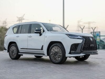 2026 Lexus LX600 F-Sport 3.5 Litres V6 Twin-Turbo Petrol Engine White Red SUV GCC