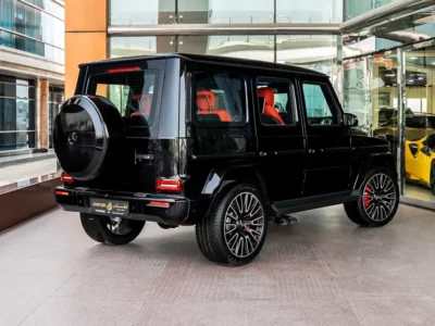 2026 Mercedes-Benz AMG G 63 4.0 Litres V8 Biturbo Engine Black Red SUV