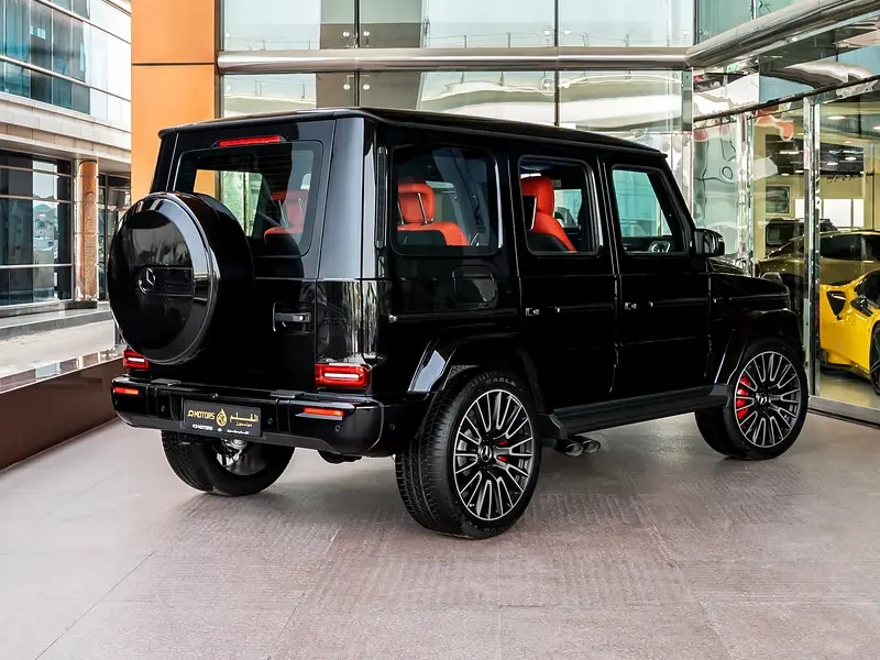 2026 Mercedes-Benz AMG G 63 4.0 Litres V8 Biturbo Engine Black Red SUV