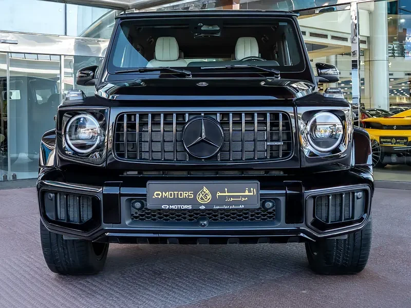 2026 Mercedes-Benz AMG G 63 4.0 Litres V8 Biturbo Engine Black White SUV