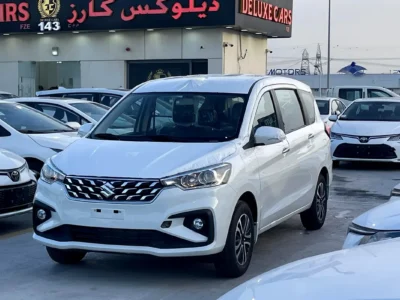 2026 Suzuki Ertiga GLX 4 Cylinder Petrol Engine White Black MPV GCC Specs