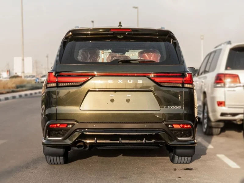 2026 Lexus LX600 F-Sport 3.5 Litres V6 Twin-Turbo Petrol Engine Green Red SUV GCC