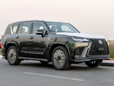 2026 Lexus LX600 F-Sport 3.5 Litres V6 Twin-Turbo Petrol Engine Green Red SUV GCC