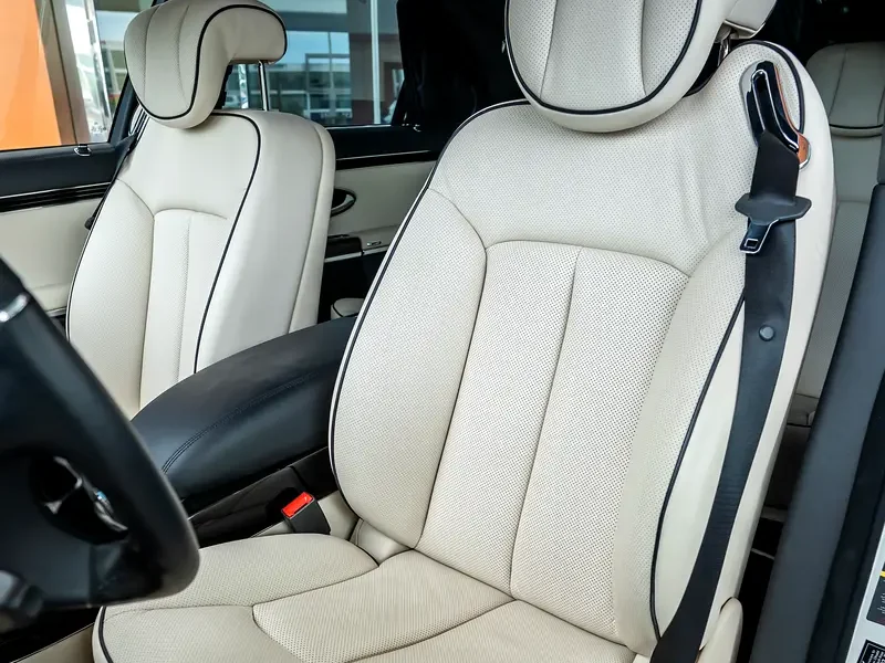 2009 Maybach 57 S 6.0-liter twin-turbocharged V12 Petrol Engine White Beige Sedan
