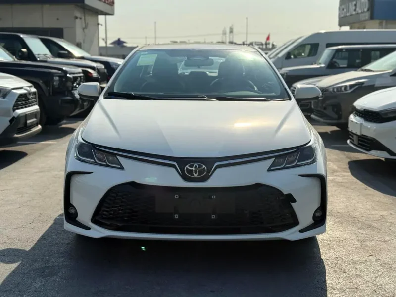 2025 TOYOTA COROLLA 1.8L 4 Cylinders HYBRID Engine White Black Sedan Automatic