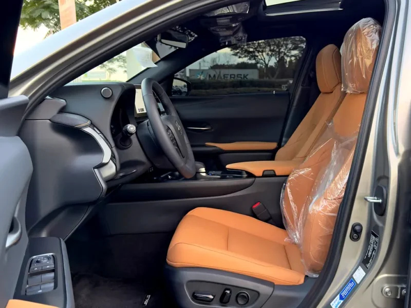 2025 Lexus UX-Series UX300h Premier 2.0-liter 4-cylinder Hybrid Engine Grey Tan SUV