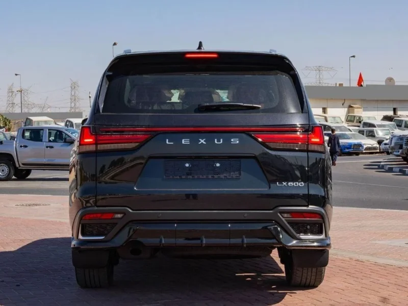 2026 Lexus LX600 F-Sport 3.5 Litres V6 Twin-Turbo Petrol Engine Black Red SUV GCC