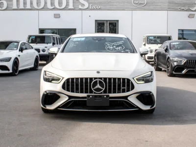 2023 Mercedes-Benz AMG GT 63 S 4MATIC+ 8 Cylinder Petrol Engine White Blue Sedan