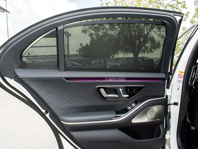 2021 Mercedes-Benz S-Class S 500L 4MATIC 6 Cylinders Petrol Engine White Black Sedan