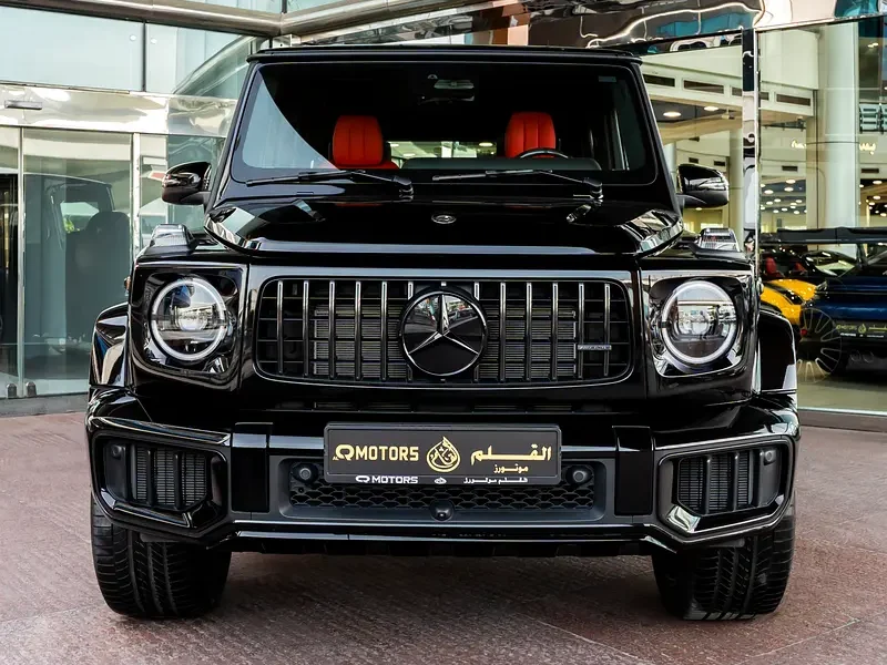 2026 Mercedes-Benz AMG G 63 4.0 Litres V8 Biturbo Engine Black Red SUV