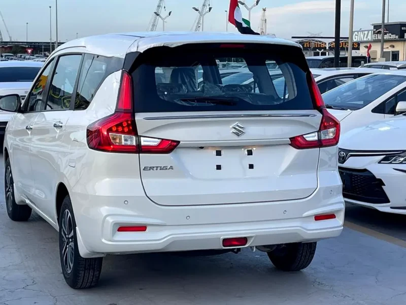 2026 Suzuki Ertiga GLX 4 Cylinder Petrol Engine White Black MPV GCC Specs