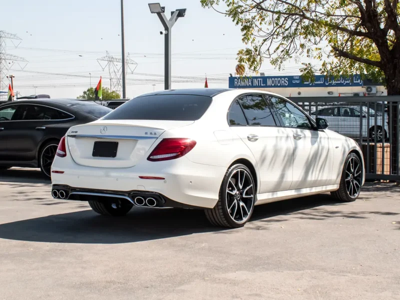2019 Mercedes-Benz E-Class E53 AMG 6 Cylinder petrol Engine White Black Sedan