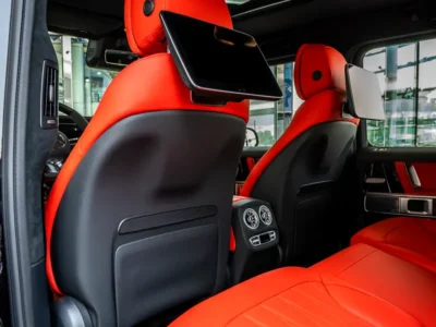 2026 Mercedes-Benz AMG G 63 4.0 Litres V8 Biturbo Engine Black Red SUV