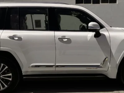 2026 Lexus LX600 Turbo Plus 3.5L V6 Twin-Turbocharged Petrol Engine White Tan SUV