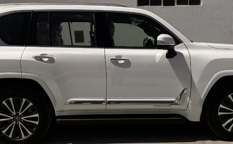 2026 Lexus LX600 Turbo Plus 3.5L V6 Twin-Turbocharged Petrol Engine White Tan SUV