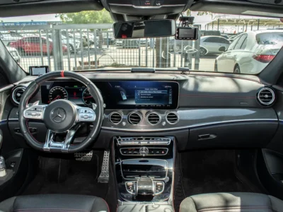 2019 Mercedes-Benz E-Class E53 AMG 6 Cylinder petrol Engine White Black Sedan