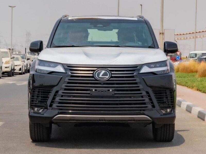 2026 Lexus LX600 VIP Black Edition 3.5L 6 Cylinders Petrol Engine Black Orange SUV GCC