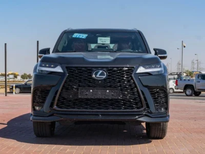 2026 Lexus LX600 F-Sport 3.5 Litres V6 Twin-Turbo Petrol Engine Black Red SUV GCC