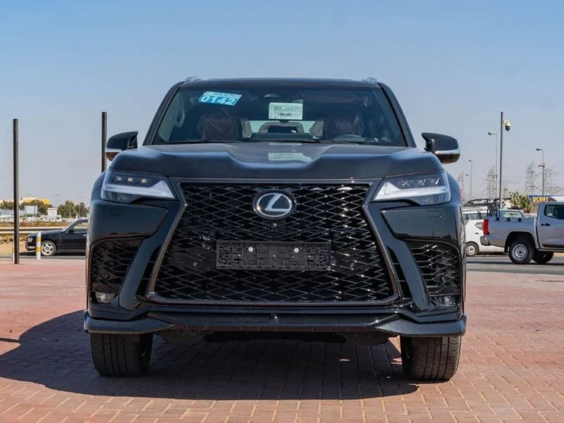 2026 Lexus LX600 F-Sport 3.5 Litres V6 Twin-Turbo Petrol Engine Black Red SUV GCC