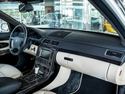 2009 Maybach 57 S 6.0-liter twin-turbocharged V12 Petrol Engine White Beige Sedan