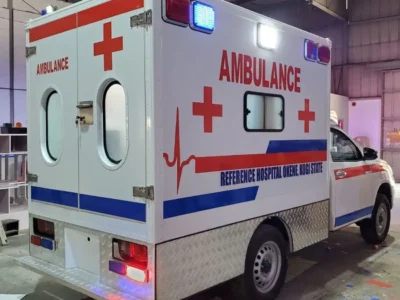 2026 Toyota Hilux Single Cabin 2.7L 4-Cylinder Petrol Ambulance White Grey Truck