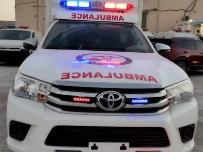 2026 Toyota Hilux Single Cabin 2.7L 4-Cylinder Petrol Ambulance White Grey Truck
