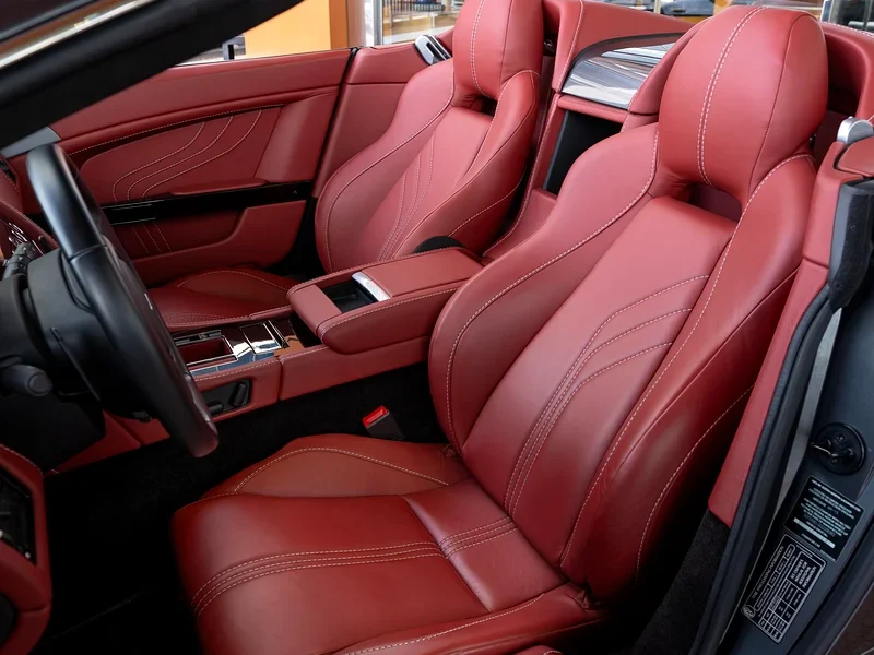 2016 Aston Martin Vantage S Roadster 4.7 Litres V8 Petrol Engine Grey Red Convertible