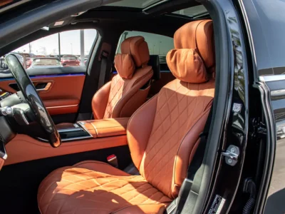 2021 Mercedes-Benz S-Class S 500 4Matic 6 Cylinders Engine Black Orange Sedan