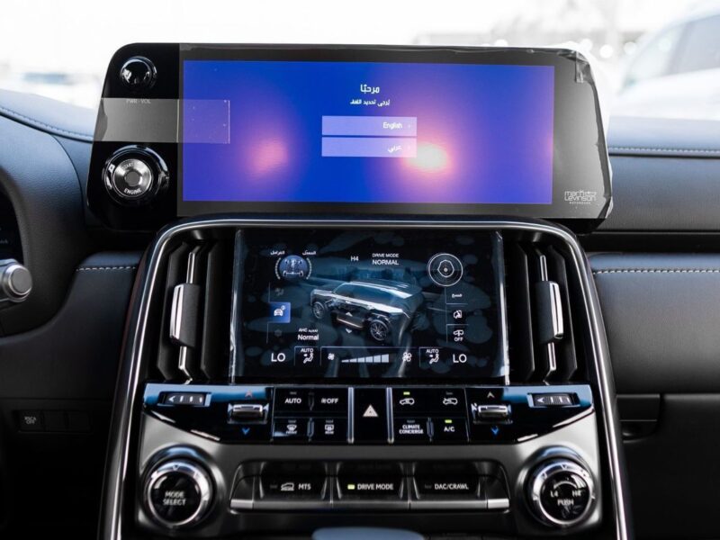 2026 Lexus LX600 Turbo Sport 3.5L V6 Twin-Turbocharged Petrol Engine Black Maroon SUV