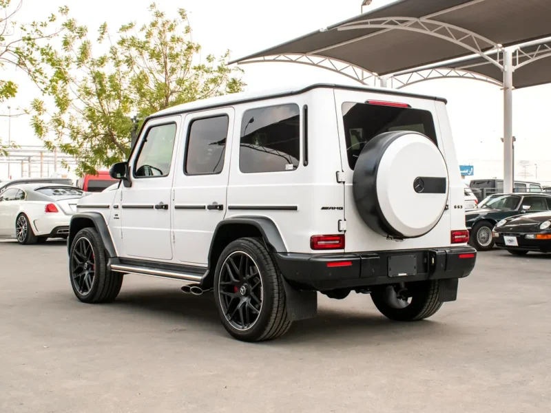2023 Mercedes-Benz G-Class G 63 AMG 6 Cylinders Petrol Engine Magno White SUV